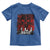 Retro 8647 Toddler T Shirt Vintage USA American Flag Skull