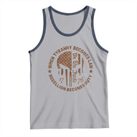 When Tyranny Becomes Law Rebellion Becomes Duty Tank Top We The People 1776 US Flag