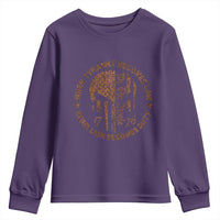 When Tyranny Becomes Law Rebellion Becomes Duty Youth Sweatshirt We The People 1776 US Flag