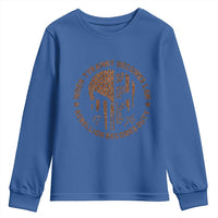 When Tyranny Becomes Law Rebellion Becomes Duty Youth Sweatshirt We The People 1776 US Flag