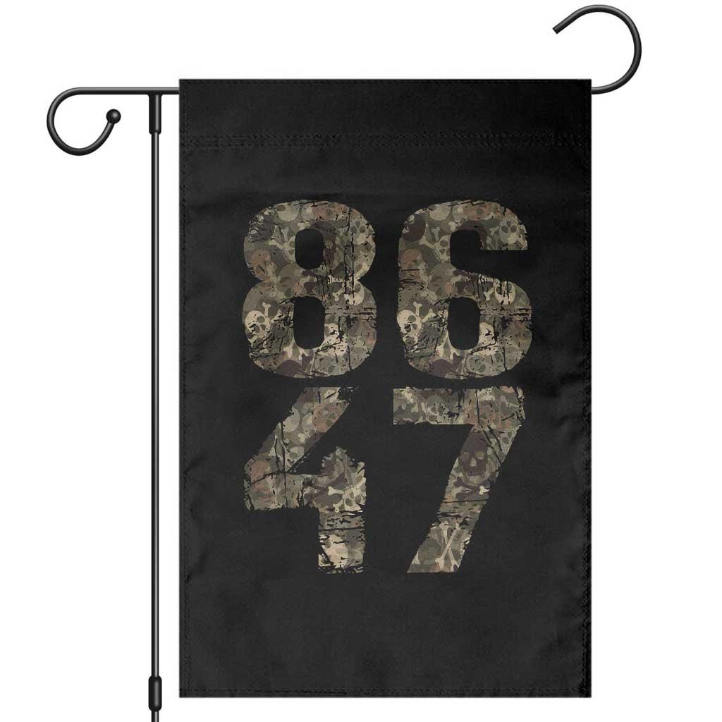 Retro 8647 Garden Flag Vintage Camouflage Camo Skull - Wonder Print Shop