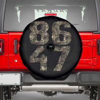 Retro 8647 Spare Tire Cover Vintage Camouflage Camo Skull