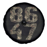 Retro 8647 Spare Tire Cover Vintage Camouflage Camo Skull