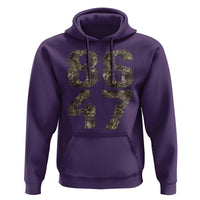 Retro 8647 Hoodie Vintage Camouflage Camo Skull
