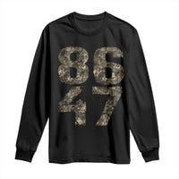 Retro 8647 Long Sleeve Shirt Vintage Camouflage Camo Skull