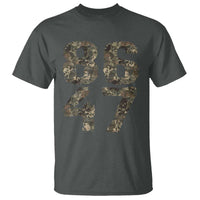 Retro 8647 T Shirt Vintage Camouflage Camo Skull