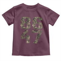 Retro 8647 Toddler T Shirt Vintage Camouflage Camo Skull