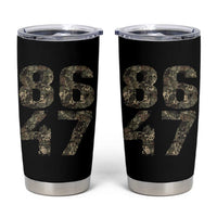 Retro 8647 Tumbler Cup Vintage Camouflage Camo Skull