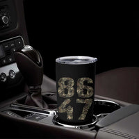 Retro 8647 Tumbler Cup Vintage Camouflage Camo Skull