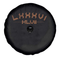 Retro 8647 Spare Tire Cover Roman Numerals LXXXVI XLVII 86 47 TS10