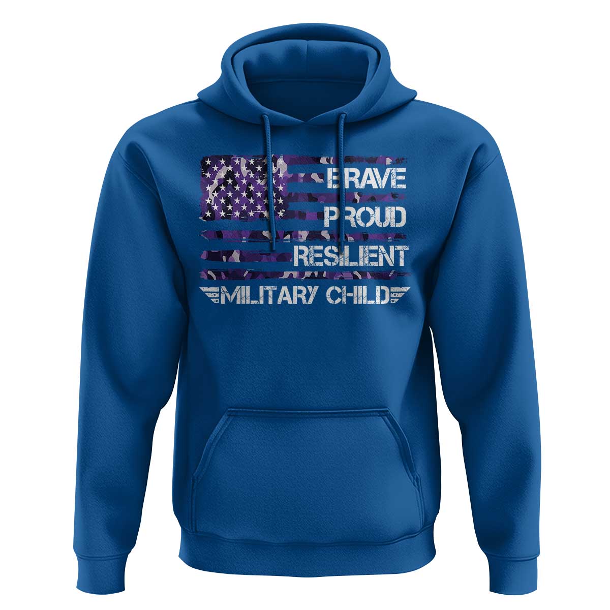 Military Kids Military Child Hoodie Camo American Flag USA Camouflage