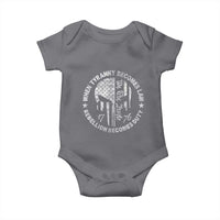 When Tyranny Becomes Law Rebellion Becomes Duty Baby Onesie We The People 1776 American Flag