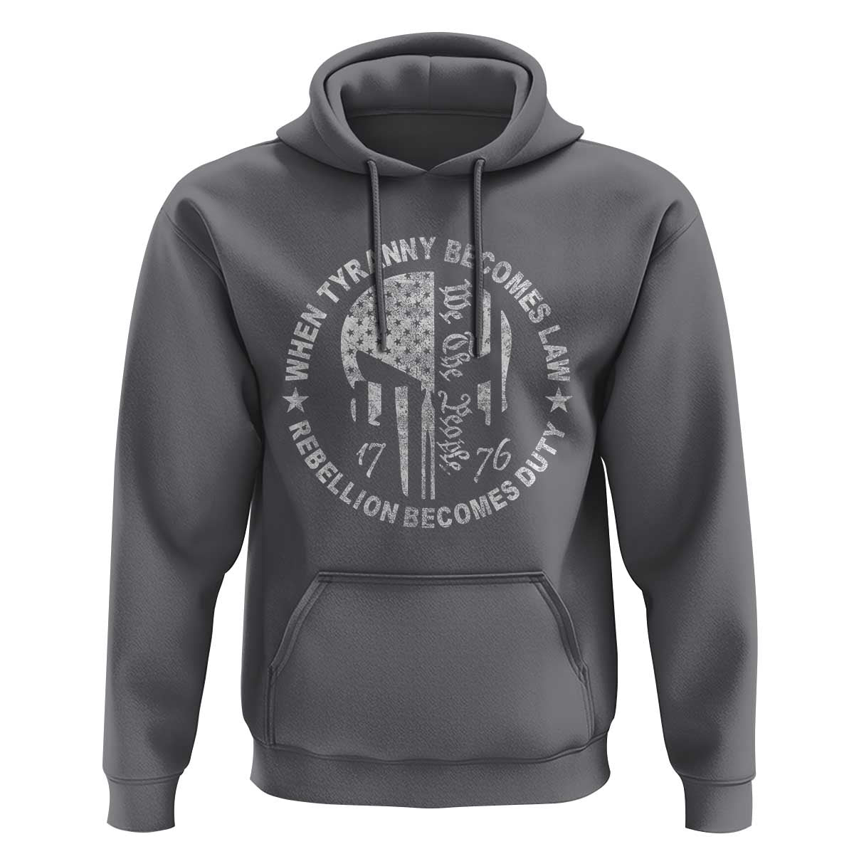 When Tyranny Becomes Law Rebellion Becomes Duty Hoodie We The People 1776 American Flag