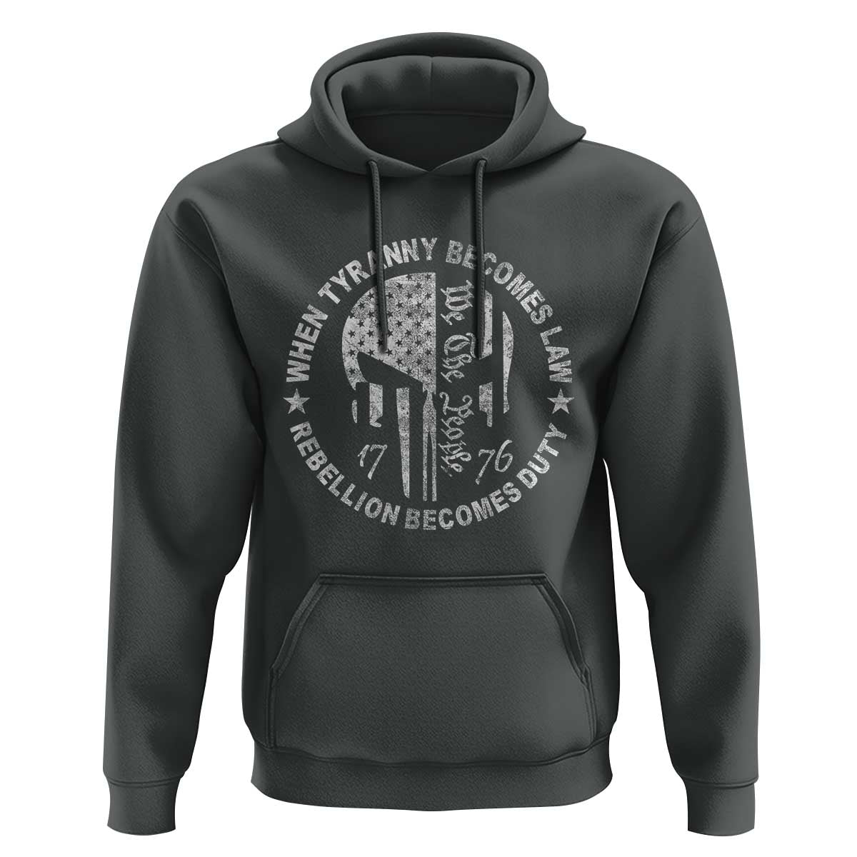 When Tyranny Becomes Law Rebellion Becomes Duty Hoodie We The People 1776 American Flag