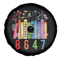 Retro 8647 Spare Tire Cover Foxtrots Delta Tangos Book Flower