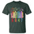 Retro 8647 T Shirt Foxtrots Delta Tangos Book Flower