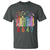 Retro 8647 T Shirt Foxtrots Delta Tangos Book Flower