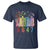 Retro 8647 T Shirt Foxtrots Delta Tangos Book Flower