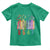 Retro 8647 Toddler T Shirt Foxtrots Delta Tangos Book Flower
