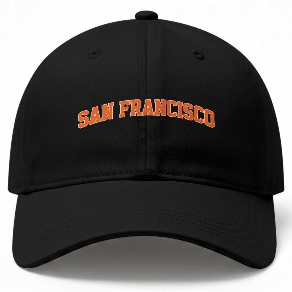 San Francisco Baseball Cap California SF Varsity Vintage Sports Jersey Style
