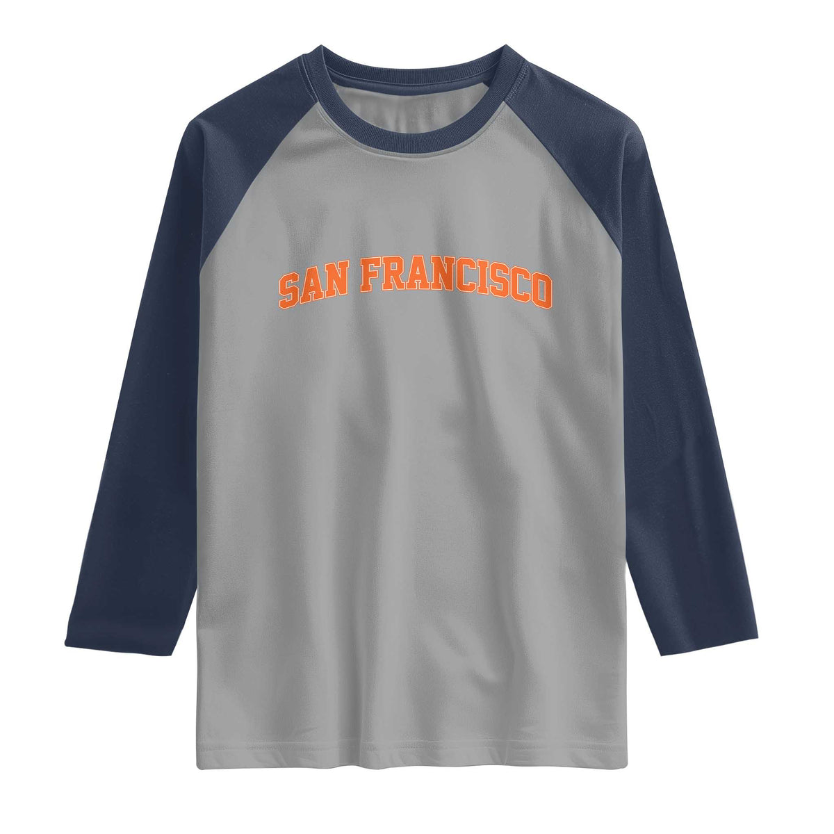 San Francisco Raglan Shirt California SF Varsity Vintage Sports Jersey Style