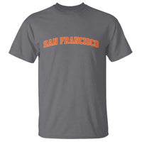 San Francisco T Shirt California SF Varsity Vintage Sports Jersey Style