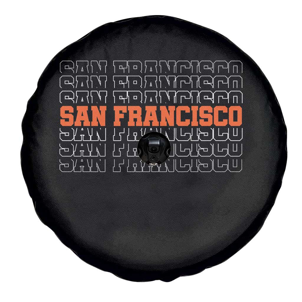 Vintage San Francisco Spare Tire Cover California SF Retro Sports Style