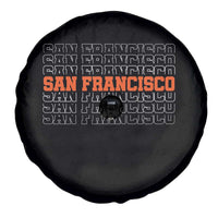 Vintage San Francisco Spare Tire Cover California SF Retro Sports Style