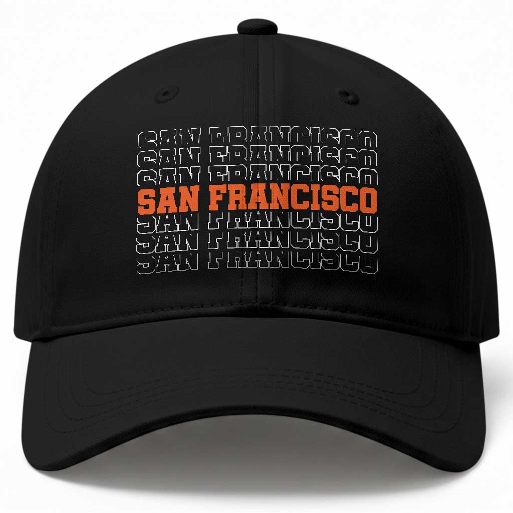 Vintage San Francisco Baseball Cap California SF Retro Sports Style