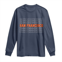 Vintage San Francisco Long Sleeve Shirt California SF Retro Sports Style
