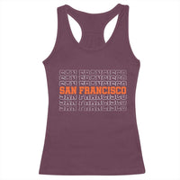 Vintage San Francisco Racerback Tank Top California SF Retro Sports Style