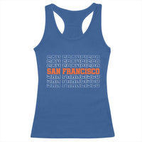 Vintage San Francisco Racerback Tank Top California SF Retro Sports Style