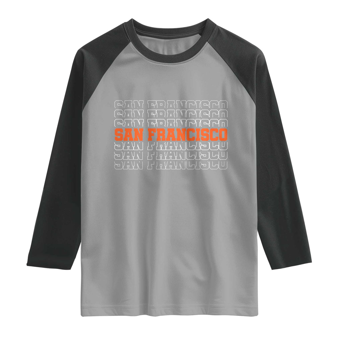 Vintage San Francisco Raglan Shirt California SF Retro Sports Style