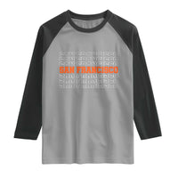 Vintage San Francisco Raglan Shirt California SF Retro Sports Style