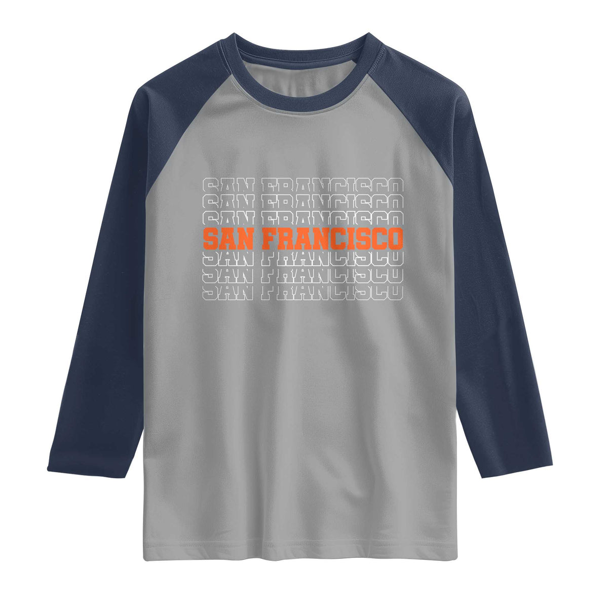 Vintage San Francisco Raglan Shirt California SF Retro Sports Style