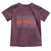 Vintage San Francisco Toddler T Shirt California SF Retro Sports Style
