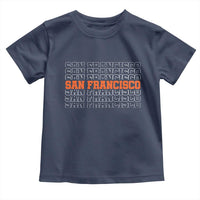 Vintage San Francisco Toddler T Shirt California SF Retro Sports Style