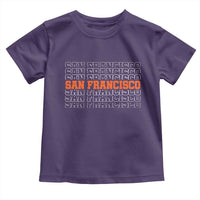 Vintage San Francisco Toddler T Shirt California SF Retro Sports Style