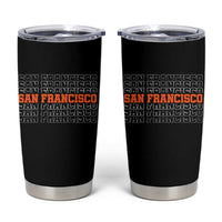 Vintage San Francisco Tumbler Cup California SF Retro Sports Style