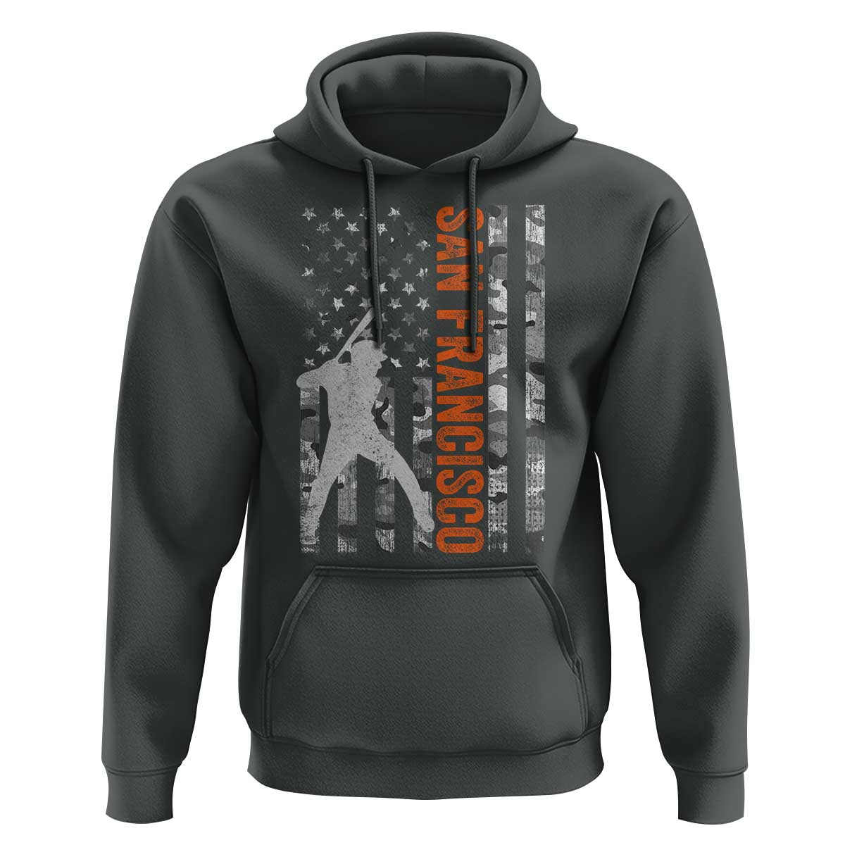 San Francisco Hoodie SF Baseball Player American Flag USA Camo Patriotic