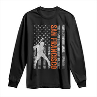 San Francisco Long Sleeve Shirt SF Baseball Player American Flag USA Camo Patriotic