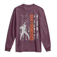 San Francisco Long Sleeve Shirt SF Baseball Player American Flag USA Camo Patriotic