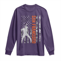San Francisco Long Sleeve Shirt SF Baseball Player American Flag USA Camo Patriotic
