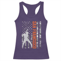 San Francisco Racerback Tank Top SF Baseball Player American Flag USA Camo Patriotic