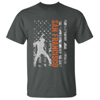 San Francisco T Shirt SF Baseball Player American Flag USA Camo Patriotic