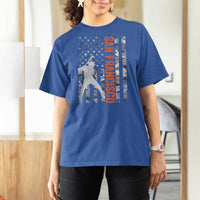 San Francisco T Shirt For Women SF Baseball Player American Flag USA Camo Patriotic