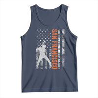 San Francisco Tank Top SF Baseball Player American Flag USA Camo Patriotic