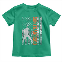 San Francisco Toddler T Shirt SF Baseball Player American Flag USA Camo Patriotic