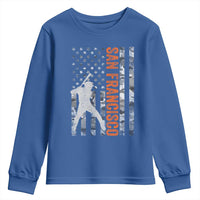 San Francisco Youth Sweatshirt SF Baseball Player American Flag USA Camo Patriotic
