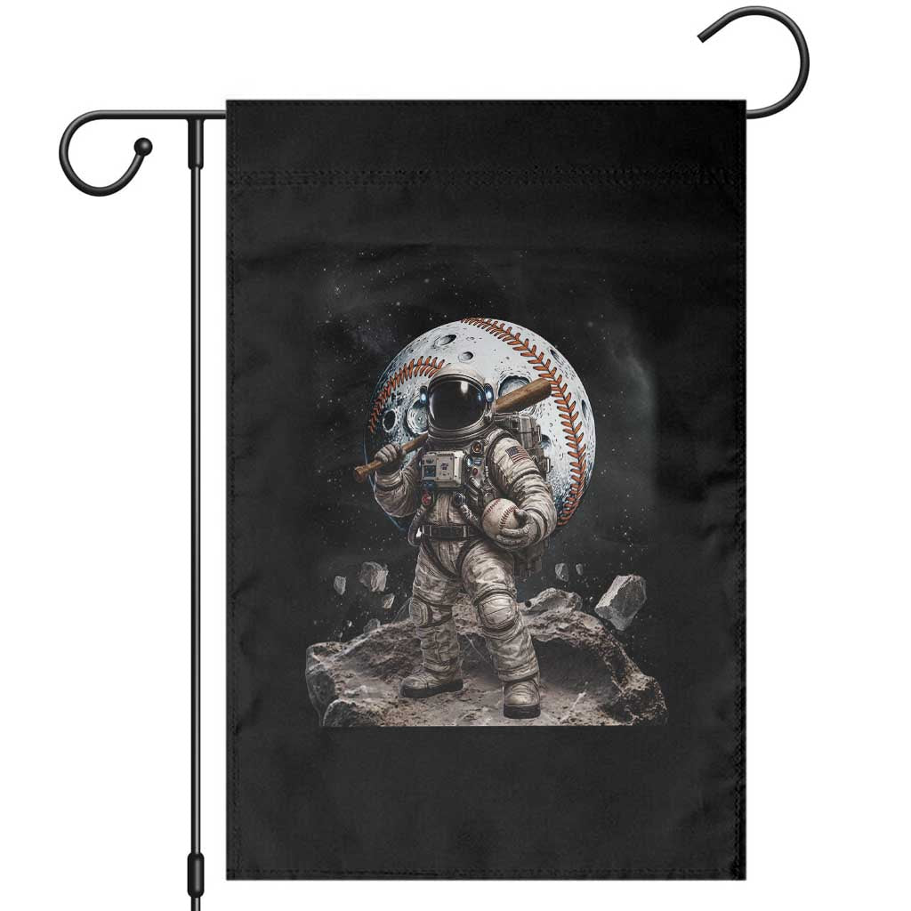 Astronaut Baseball Player Garden Flag Distressed Houston Clutch City Sports Fans